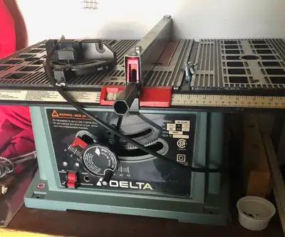 DELTA TABLE SAW, View more