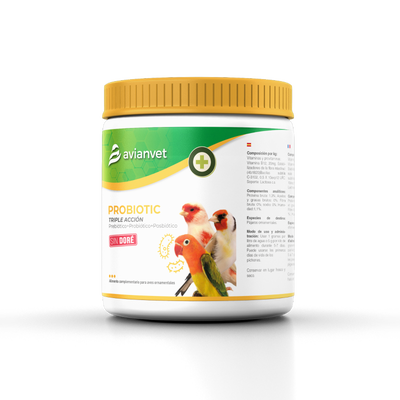 Bird - oiseau -Gros pot de Probiotic 125g pour perroquet, View more