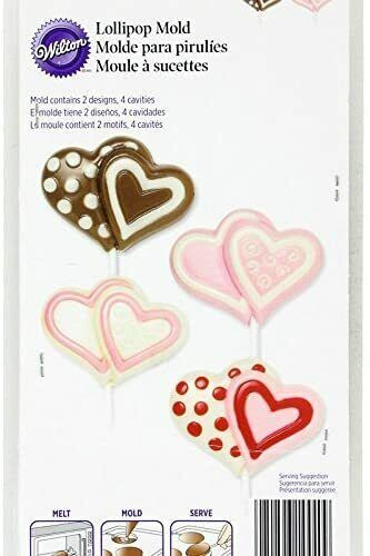 Wilton Lollipop Chocolate Molds (Hearts and Sea Creatures) in Kitchen & Dining Wares in Oakville / Halton Region - Image 3