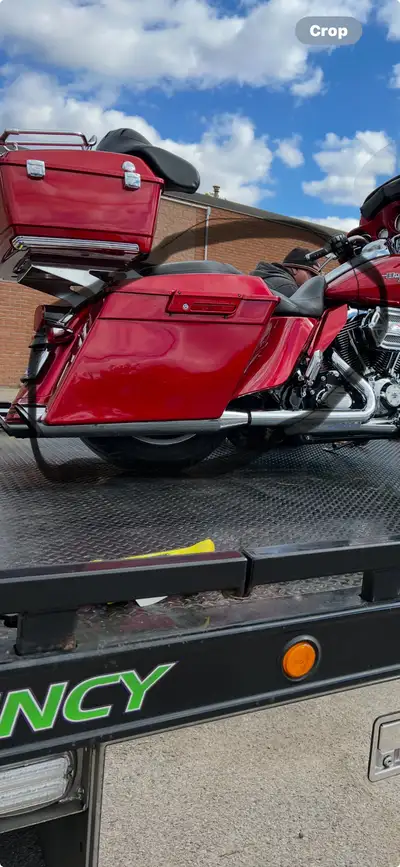 2012 Harley Davidson stretched front rear fender stretched bags and side pieces $1000 obo