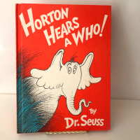 Vintage Dr Seuss Book Horton Hears a Who!