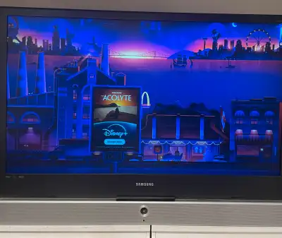 Samsung 50” DLP TV, View more