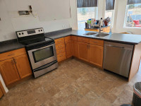 Kitchen cabinets &countertop