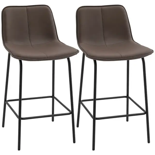 Upholstered Counter Height Bar Chair, 26" (66 cm) Kitchen Stools in Chairs & Recliners in Markham / York Region - Image 4