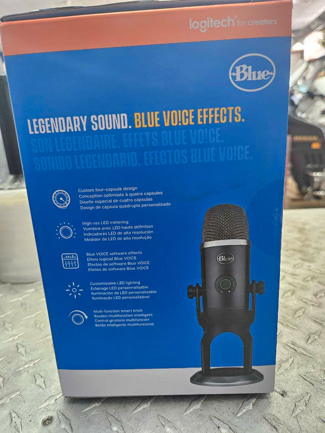 Blue Yeti X Microphone in Speakers, Headsets & Mics in Edmonton - Image 2