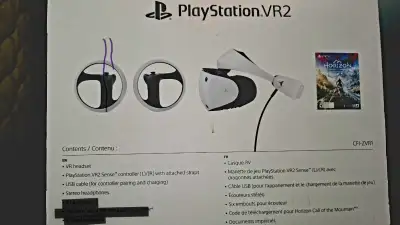 PlayStation VR2 System with Controllers (Read Description), View more