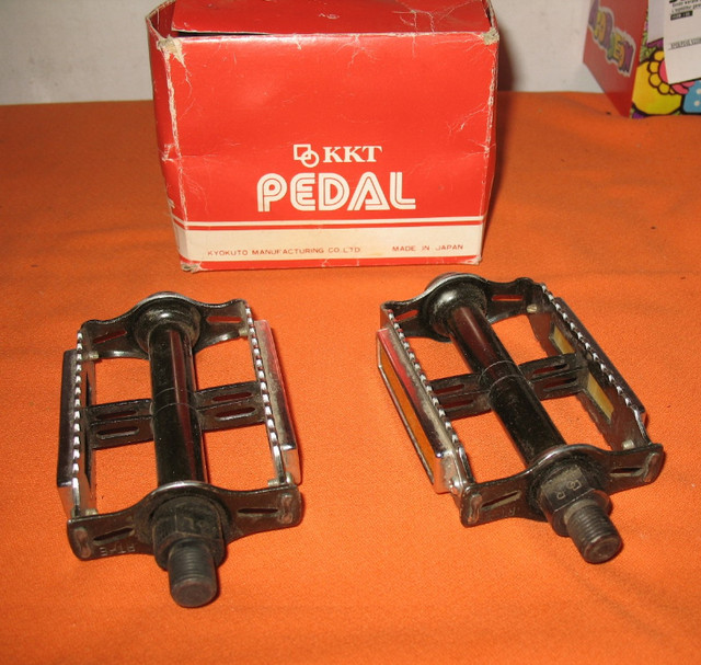 Bicycle Pedal (2) Like New -KKT Pedals Made In Japan -A1 -#5434 in Frames & Parts in Edmonton