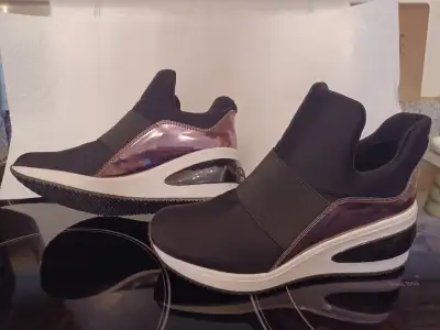 DKNY Borg Slip on Womens Sneaker $80.00, View more