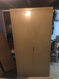 Large”Cole”  metal storage locker (6 feet X 3 feet )