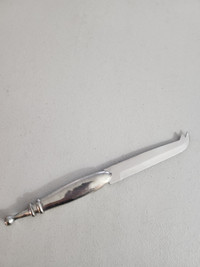 Pewter cheese knife