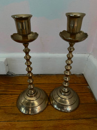 Vintage brass Candlesticks