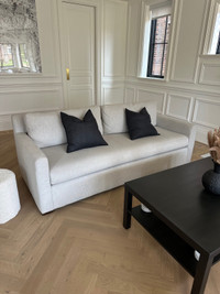 Restoration Hardware - couch and two chairs