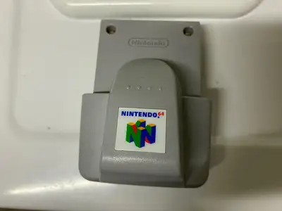 Nintendo N64 Rumble Pak Pack NUS-013, good working condition.