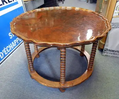 2 Tables d'Appoint Ronde Vintage - Rétro, View more