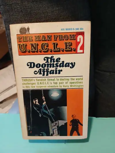 1965 the man from uncle book 2 vg condition , View more