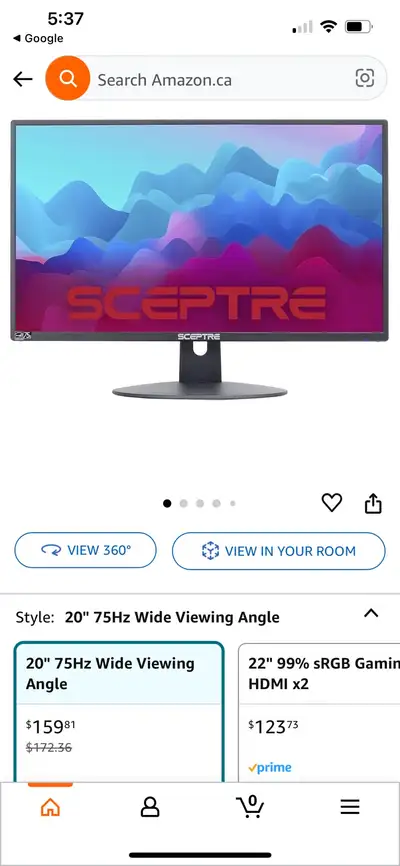 20” LED Monitor-BRAND NEW, View more