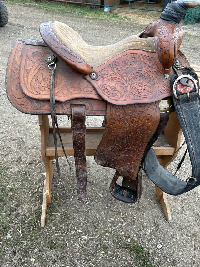 Rope saddle in Equestrian & Livestock Accessories in Kamloops - Image 3