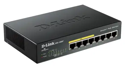 DLINK UNMANAGED POE 8 PORT Desktop SWITCH, View more