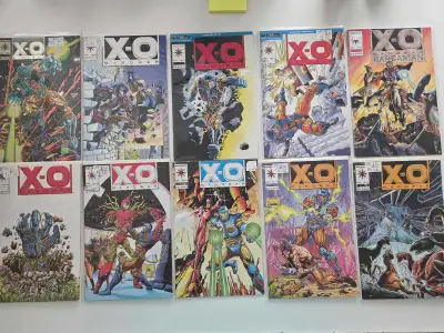 17 Various X-O Manowar Comics, View more