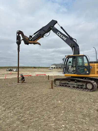 Screw pile labourer, View more
