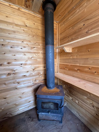 Sauna / Small Wood Burning Stove