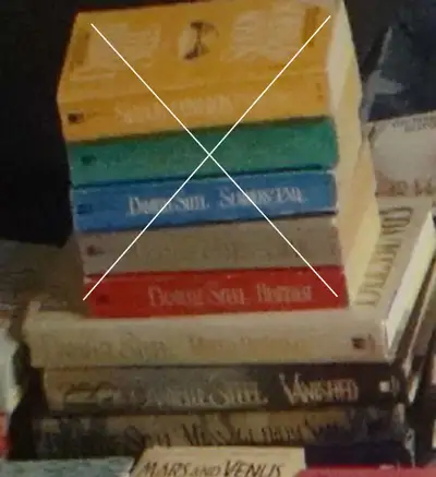 I have Many Like New Danielle Steele for sale. These are in excellent condition and would look great...