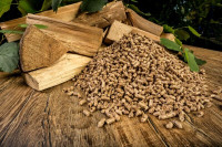 Wood pellets for all bbq's 40lbs