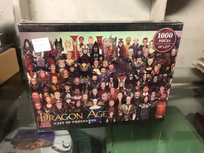 Dragon Age Cast Of A Thousands 1000 Piece Puzzle, View more