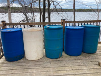 55 gallon plastic drums for sale
