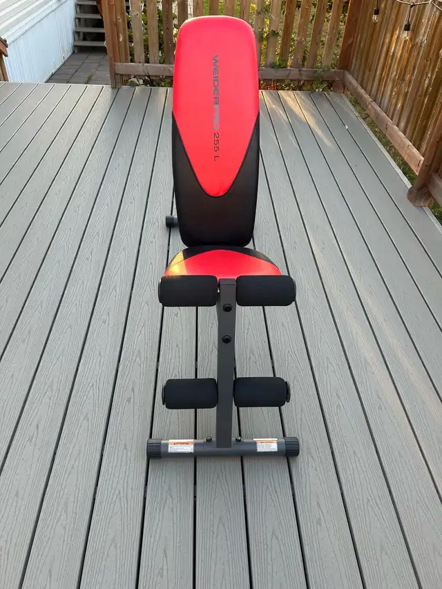 workout bench $40 obo in Exercise Equipment in Red Deer - Image 3