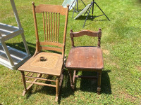 Rocking chair and vanity  chair