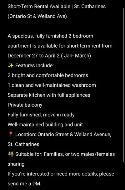 Apartment for rent , View more