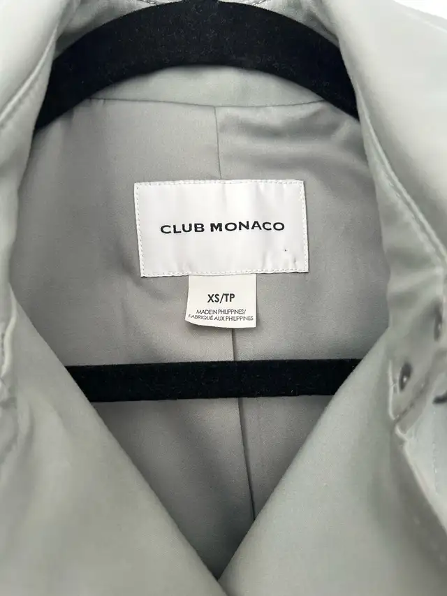 CLUB MONACO RALPH LAUREN TRENCH COAT [SIZE XS] in Women's - Tops & Outerwear in Markham / York Region - Image 3