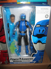 Power Rangers Lightning Collection Beast Morphers Blue Ranger