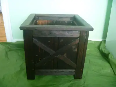 Indoor Rustic Farmhouse Style Planter Box, View more