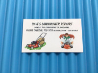 AT YOUR HOME LAWNMOWER REPAIRS