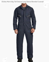 Dickies long sleeve deluxe coverall 4XLT