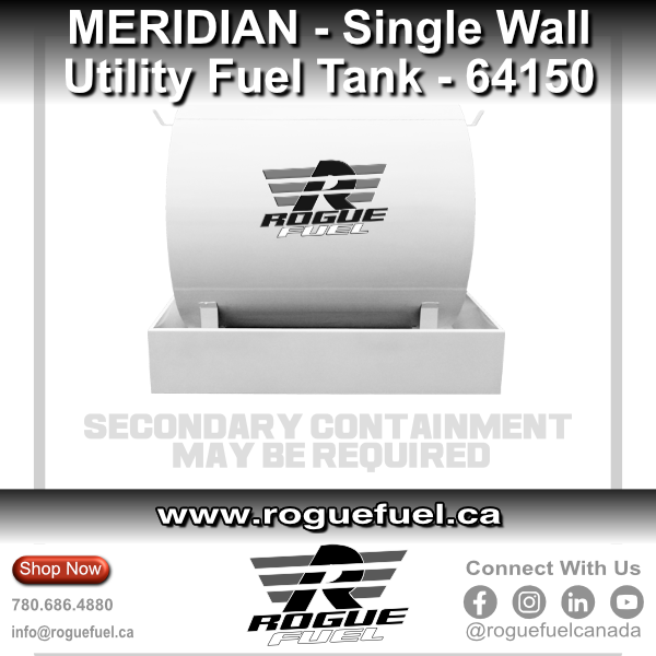 Meridian 2,300 Litre Single Wall Utility Fuel Tank (64150) in Other in Whitehorse - Image 3