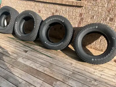 Four tires 35-12.5-20 two half tread two quarter tread Tex to 705-715-2996