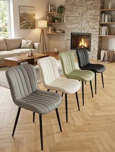 Brand New Upholstered PU Dining Chair Special $59, View more