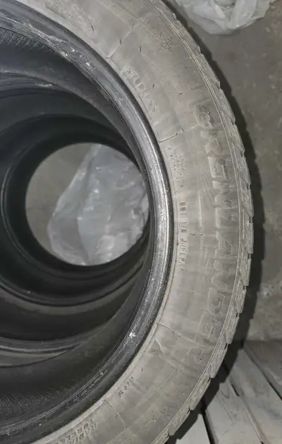 Winter tires one season used.. good condition