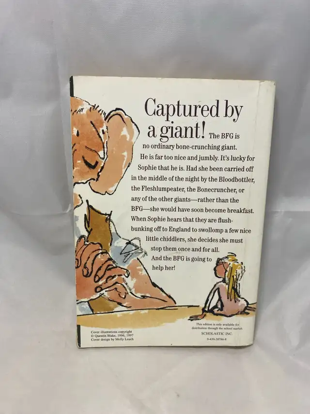 The BFG - paperback, 9780141301051, Roald Dahl in Children & Young Adult in Tricities/Pitt/Maple - Image 3