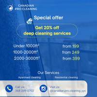Canadian PRO Cleaning expert team