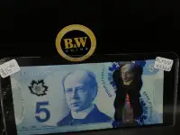 1911 Canada $5 ALMOST RADAR Banknote!!!