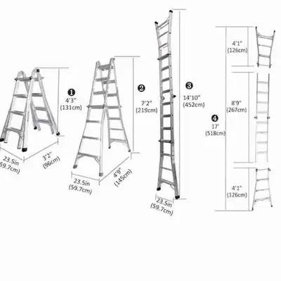 ladder 452 cm, View more