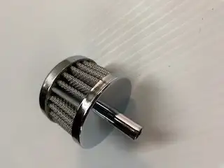 New Chrome Plated. Bolt off Cap Made in Taiwan