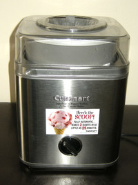 2 Qt. Cuisinart Ice Cream Machine For Home