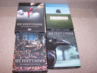 SIX FEET UNDER dvd's- SEASONS 1-2-3-4