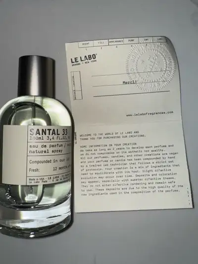 Le Labo Santal 33 Never been sprayed got as a gift from my grandparents who travel A LOT Comes with...