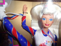 BARBIE olympic Gymnast,official licensed product, 1995,nrfb